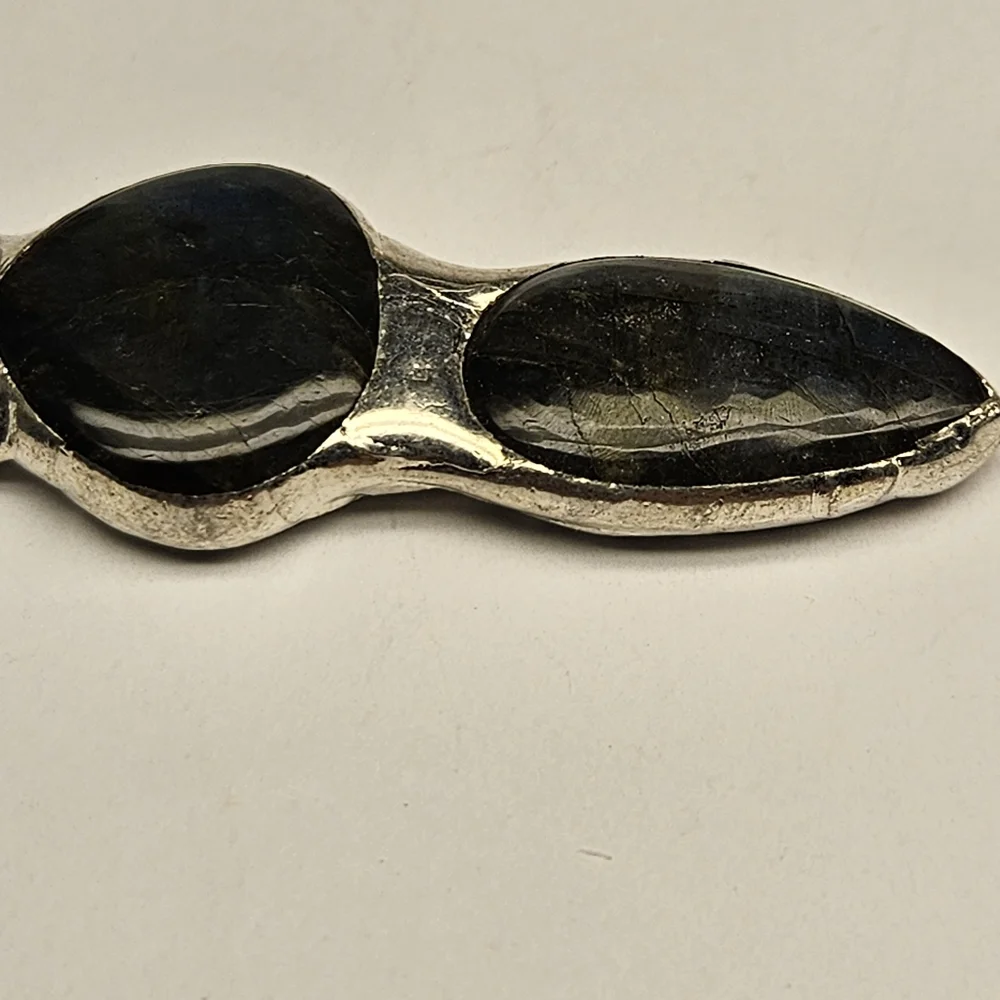 Double Labradorite Pendant